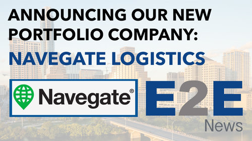 Announcing Our New Portfolio Company: Navegate Logistics